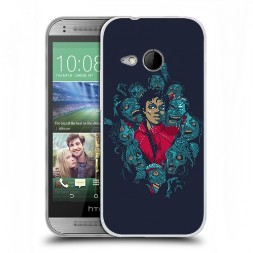 Дизайнерский пластиковый чехол для HTC One mini 2 Майкл Джексон