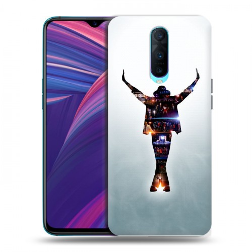 Дизайнерский пластиковый чехол для OPPO RX17 Pro Майкл Джексон