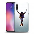 Дизайнерский силиконовый с усиленными углами чехол для Xiaomi Mi9 Майкл Джексон