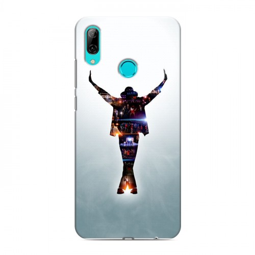Дизайнерский пластиковый чехол для Huawei Y7 (2019) Майкл Джексон