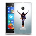 Дизайнерский пластиковый чехол для Microsoft Lumia 435 Майкл Джексон