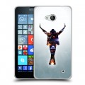 Дизайнерский пластиковый чехол для Microsoft Lumia 640 Майкл Джексон