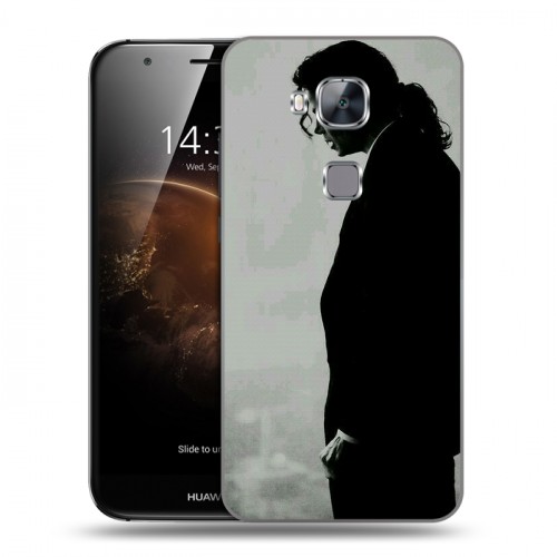 Дизайнерский силиконовый чехол для Huawei G8 Майкл Джексон