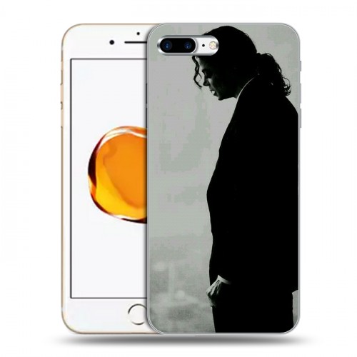 Дизайнерский силиконовый чехол для Iphone 7 Plus / 8 Plus Майкл Джексон