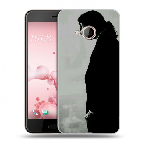 Дизайнерский силиконовый чехол для HTC U Play Майкл Джексон