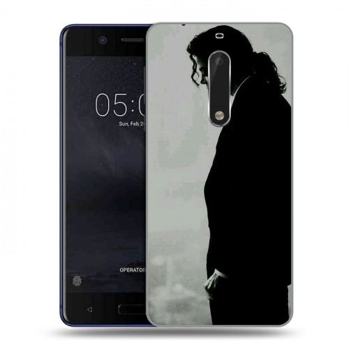 Дизайнерский пластиковый чехол для Nokia 5 Майкл Джексон