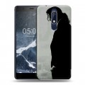 Дизайнерский пластиковый чехол для Nokia 5.1 Майкл Джексон