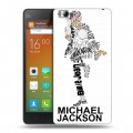 Дизайнерский пластиковый чехол для Xiaomi Mi4S Майкл Джексон