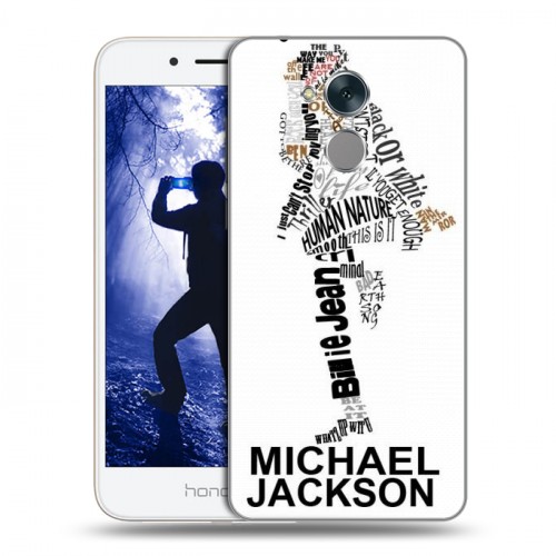 Дизайнерский пластиковый чехол для Huawei Honor 6A Майкл Джексон