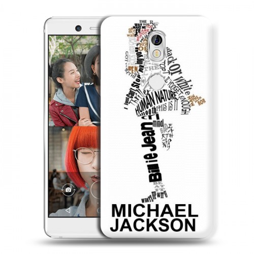 Дизайнерский пластиковый чехол для Nokia 7 Майкл Джексон