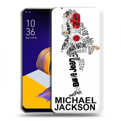 Дизайнерский пластиковый чехол для ASUS ZenFone 5 Lite Майкл Джексон