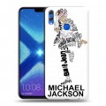 Дизайнерский силиконовый чехол для Huawei Honor 8X Майкл Джексон