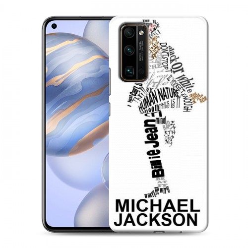 Дизайнерский пластиковый чехол для Huawei Honor 30 Майкл Джексон