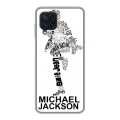 Дизайнерский пластиковый чехол для Samsung Galaxy A22 Майкл Джексон