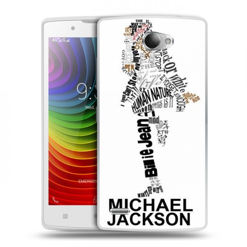 Дизайнерский пластиковый чехол для Lenovo S920 Майкл Джексон