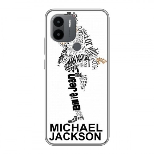 Дизайнерский пластиковый чехол для Xiaomi Redmi A1 Plus Майкл Джексон