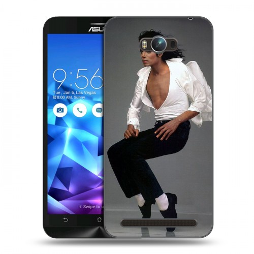 Дизайнерский пластиковый чехол для ASUS ZenFone Max Майкл Джексон