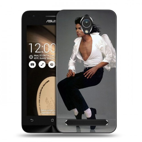 Дизайнерский силиконовый чехол для ASUS Zenfone Go Майкл Джексон