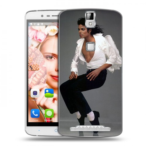 Дизайнерский пластиковый чехол для Elephone P8000 Майкл Джексон