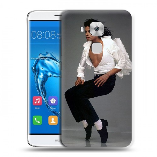 Дизайнерский пластиковый чехол для Huawei Nova Plus Майкл Джексон