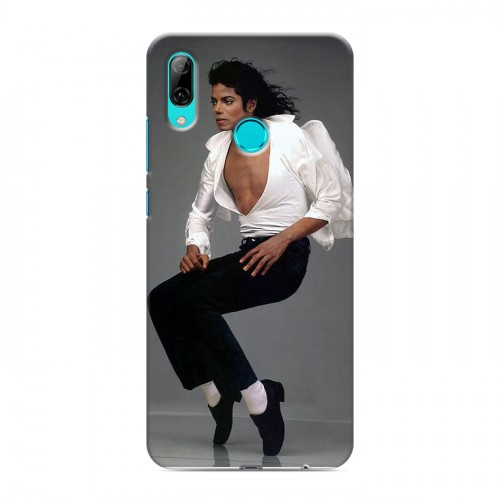 Дизайнерский пластиковый чехол для Huawei P Smart (2019) Майкл Джексон