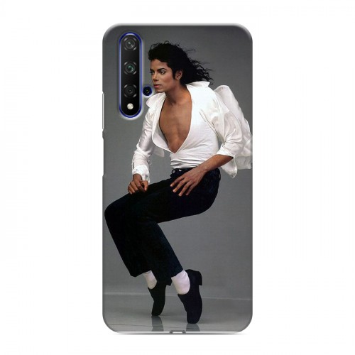 Дизайнерский силиконовый чехол для Huawei Honor 20 Майкл Джексон