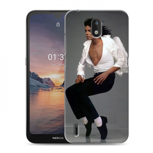 Дизайнерский силиконовый чехол для Nokia 1.3 Майкл Джексон