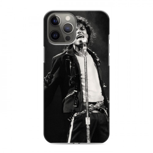 Дизайнерский силиконовый чехол для Iphone 12 Pro Max Майкл Джексон