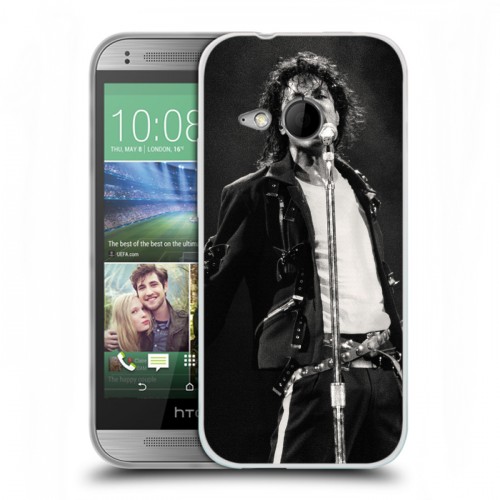 Дизайнерский пластиковый чехол для HTC One mini 2 Майкл Джексон