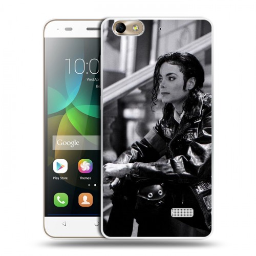 Дизайнерский пластиковый чехол для Huawei Honor 4C Майкл Джексон