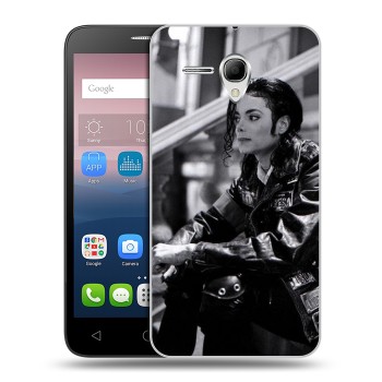 Дизайнерский силиконовый чехол для Alcatel One Touch POP 3 5.5 Майкл Джексон (на заказ)
