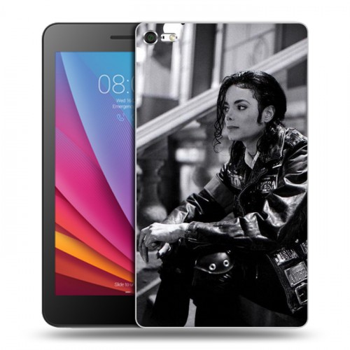 Дизайнерский силиконовый чехол для Huawei MediaPad T2 7.0 Pro Майкл Джексон
