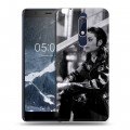 Дизайнерский пластиковый чехол для Nokia 5.1 Майкл Джексон