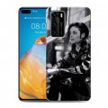 Дизайнерский пластиковый чехол для Huawei P40 Майкл Джексон