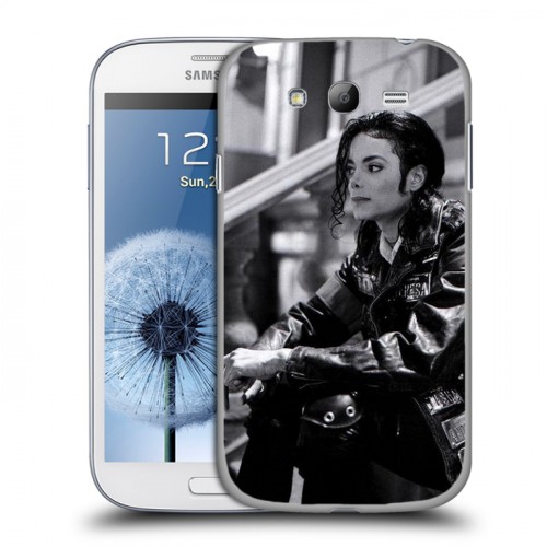 Дизайнерский пластиковый чехол для Samsung Galaxy Grand Майкл Джексон