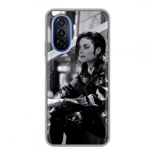 Дизайнерский пластиковый чехол для Huawei Nova Y70 Майкл Джексон