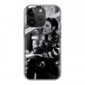 Дизайнерский силиконовый чехол для Iphone 14 Pro Майкл Джексон