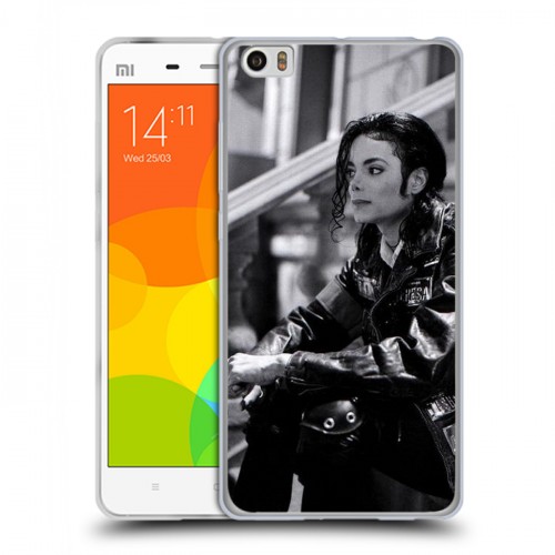 Дизайнерский пластиковый чехол для Xiaomi Mi Note Майкл Джексон