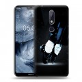 Дизайнерский пластиковый чехол для Nokia 6.1 Plus Майкл Джексон