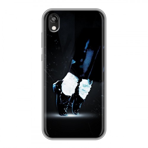 Дизайнерский силиконовый чехол для Huawei Honor 8s Майкл Джексон