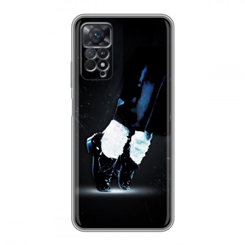 Дизайнерский пластиковый чехол для Xiaomi Redmi Note 11 Pro Майкл Джексон
