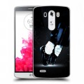 Дизайнерский пластиковый чехол для LG G3 (Dual-LTE) Майкл Джексон