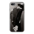 Дизайнерский силиконовый чехол для Iphone 7 Майкл Джексон