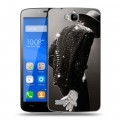 Дизайнерский пластиковый чехол для Huawei Honor 3C Lite Майкл Джексон