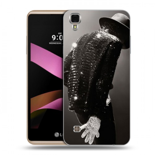 Дизайнерский силиконовый чехол для LG X Style Майкл Джексон