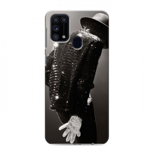 Дизайнерский силиконовый чехол для Samsung Galaxy M31 Майкл Джексон