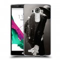 Дизайнерский силиконовый чехол для LG G4 Майкл Джексон