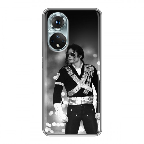 Дизайнерский силиконовый чехол для Huawei Honor 50 Майкл Джексон