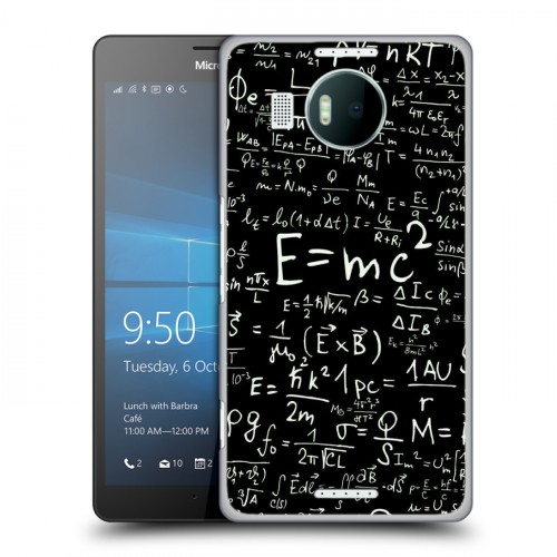 Дизайнерский пластиковый чехол для Microsoft Lumia 950 XL Альберт Эйнштейн
