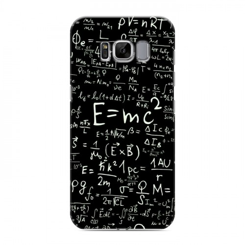 Дизайнерский силиконовый чехол для Samsung Galaxy S8 Альберт Эйнштейн